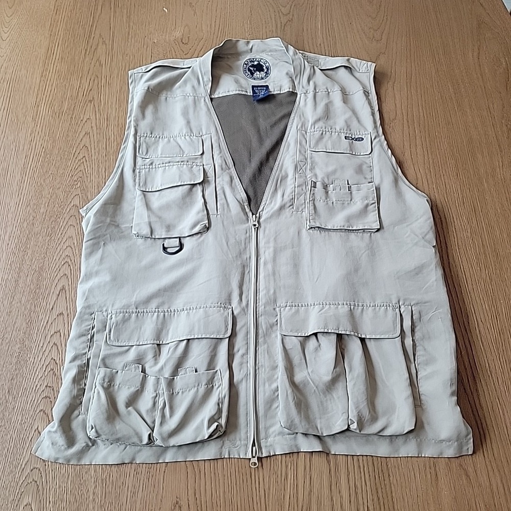 Vintage Ex Officio Travel Wear Men's Fishing Vest - Fly‎ Fishing Gear Sz XL